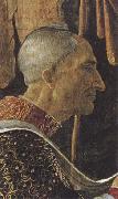 Sandro Botticelli Older Kneeling Mago oil painting artist